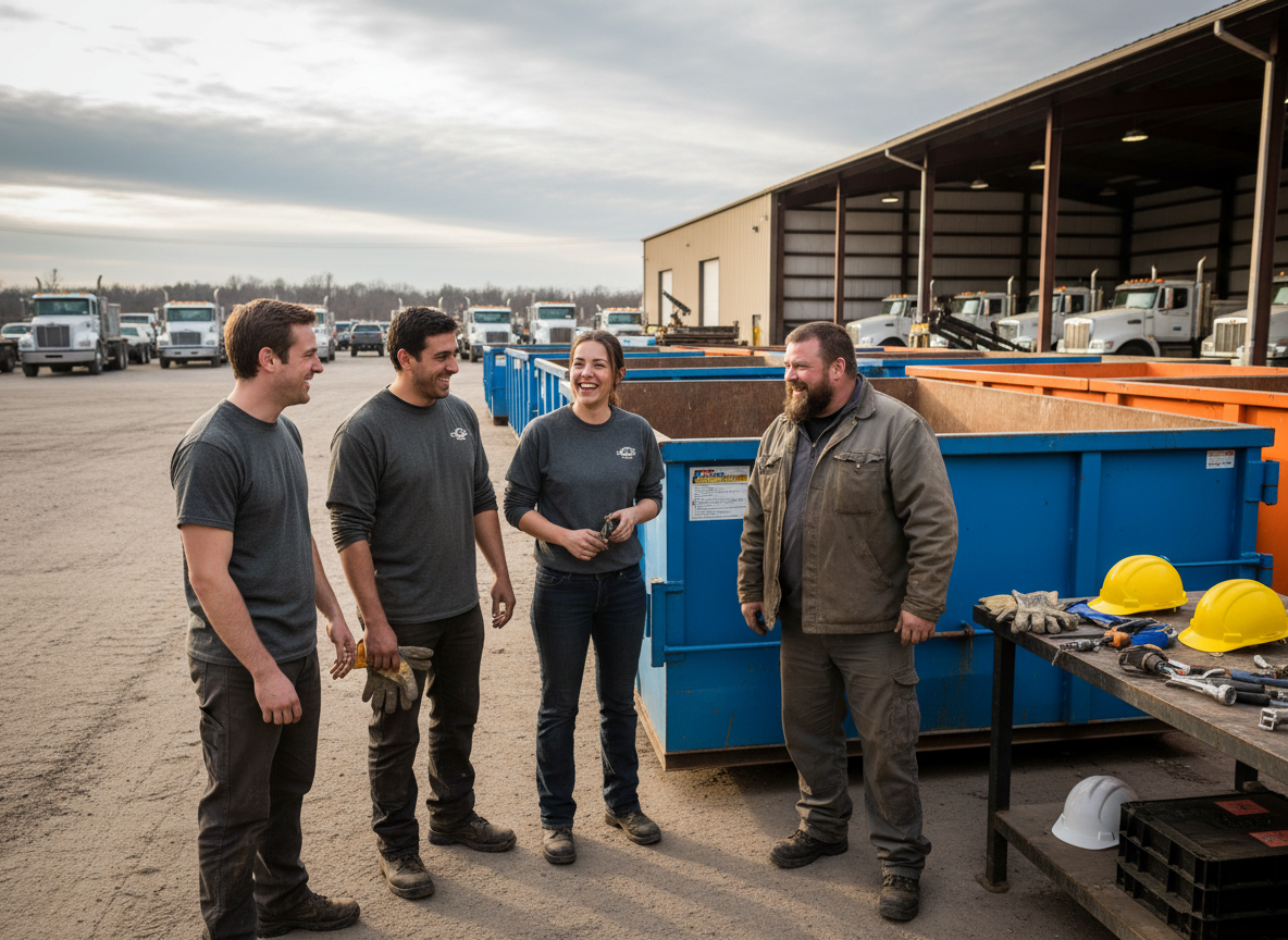 True Dumpster Rental Yorktown team